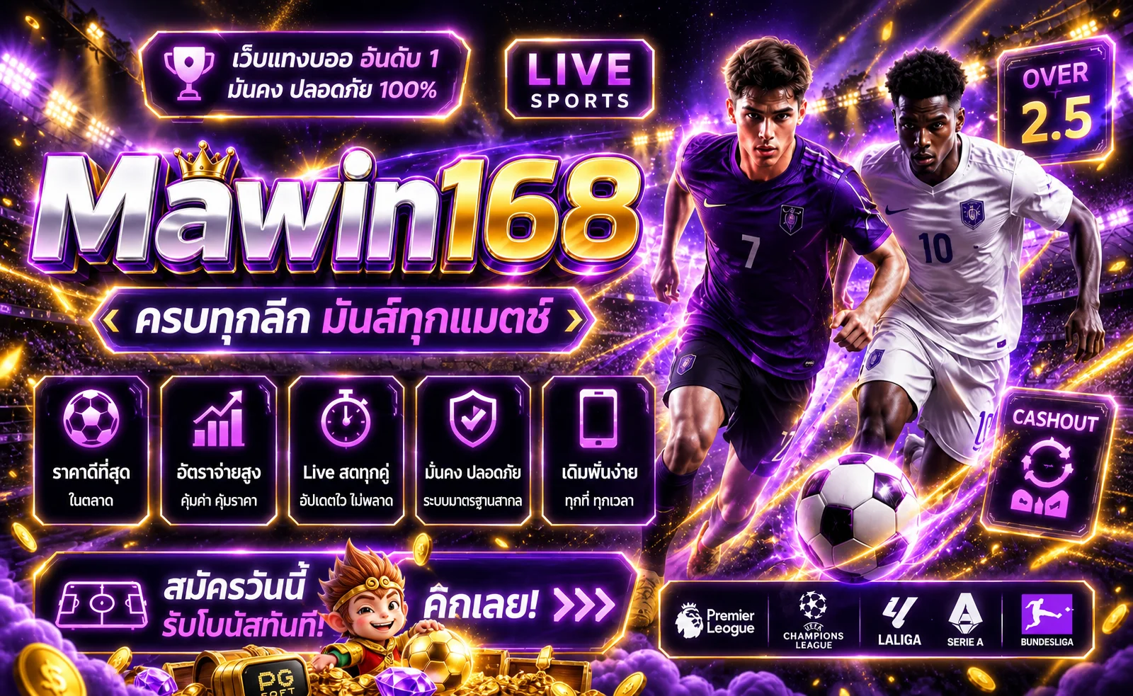 Mawin168 ผลบอลสดและกีฬาออนไลน์ครบทุกลีก